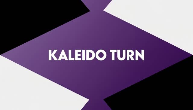 54 KALEIDO TURN：ক্যালাইডোস্কোপের ঘূর্ণন