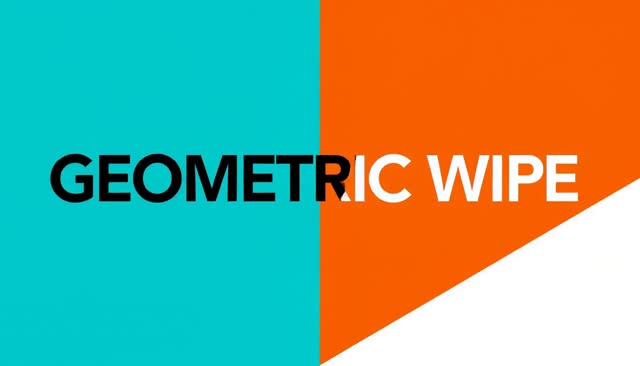 26 GEOMETRIC WIPE：জ্যামিতিক ওয়াইপ