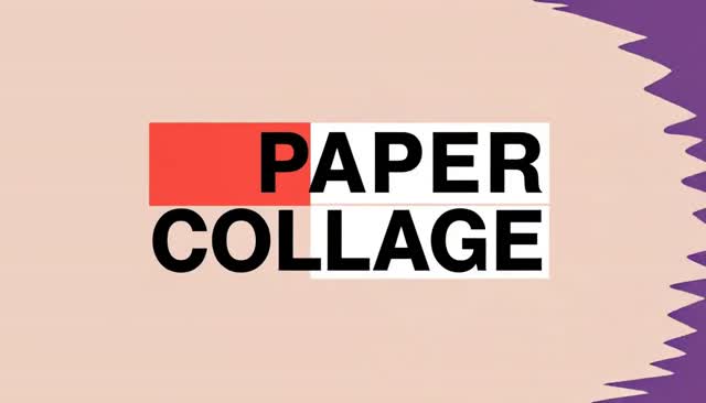 25 PAPER COLLAGE：পেপার কোলাজ